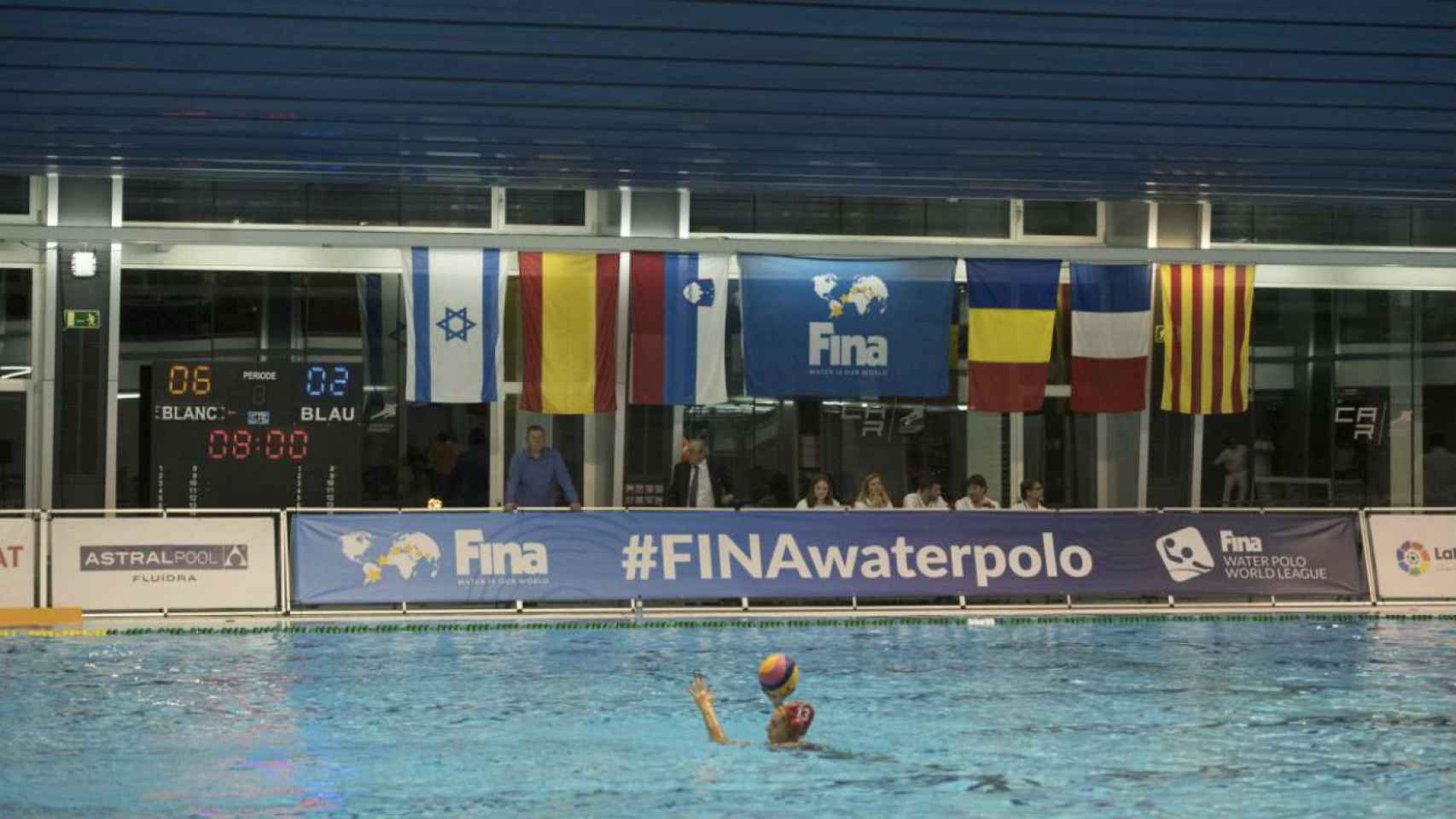 El España-Israel de waterpolo femenino se jugó en el CAR de Sant Cugat / LaLiga4Sports