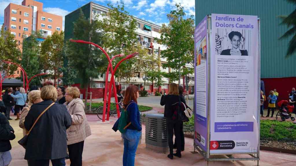 Imagen de los Jardines Dolors Canals, inaugurados este sábado / EP