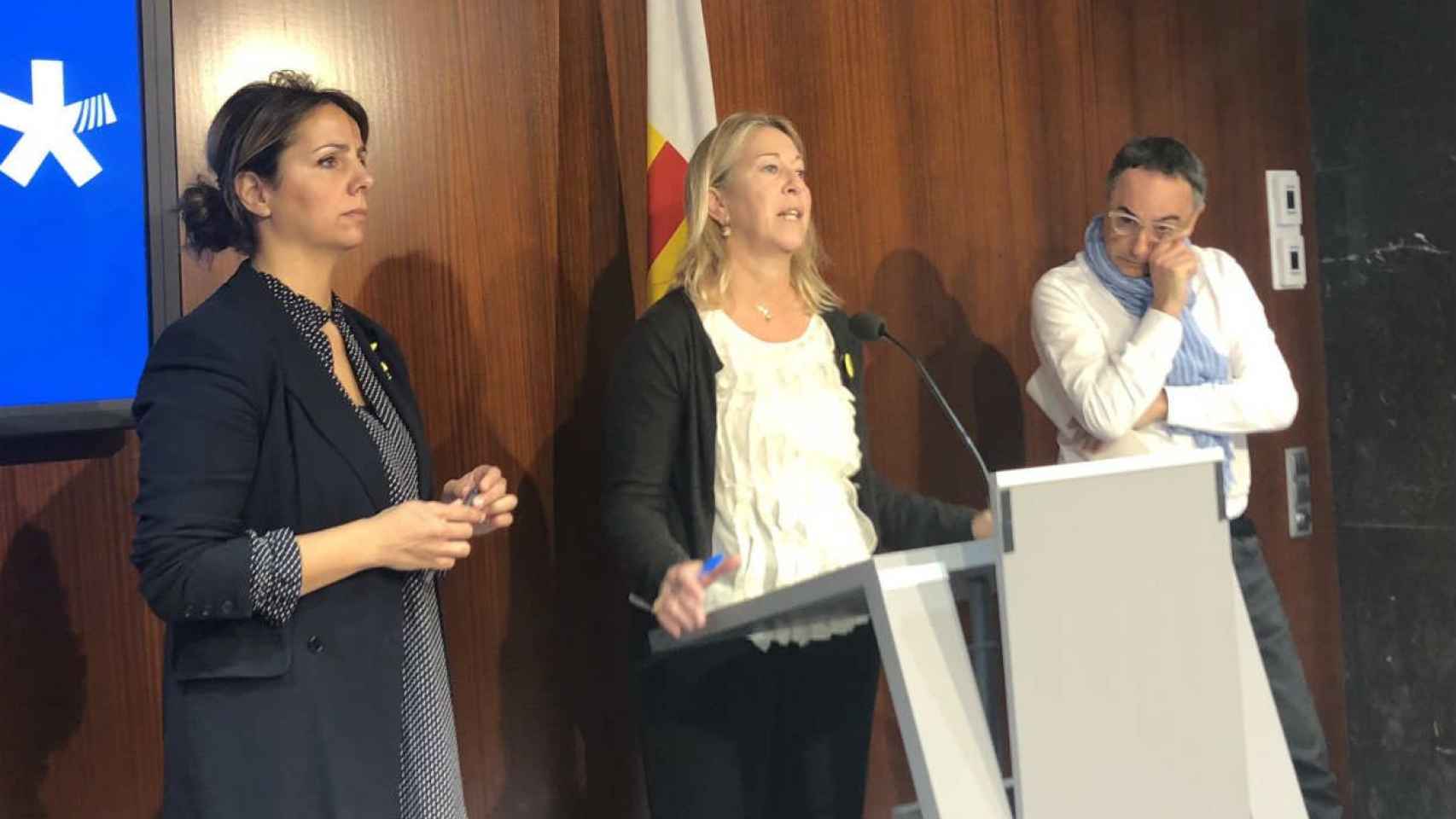 Neus Munté, contra la tasa municipal que Colau quiere imponer al sharing / @PDeCATBCN