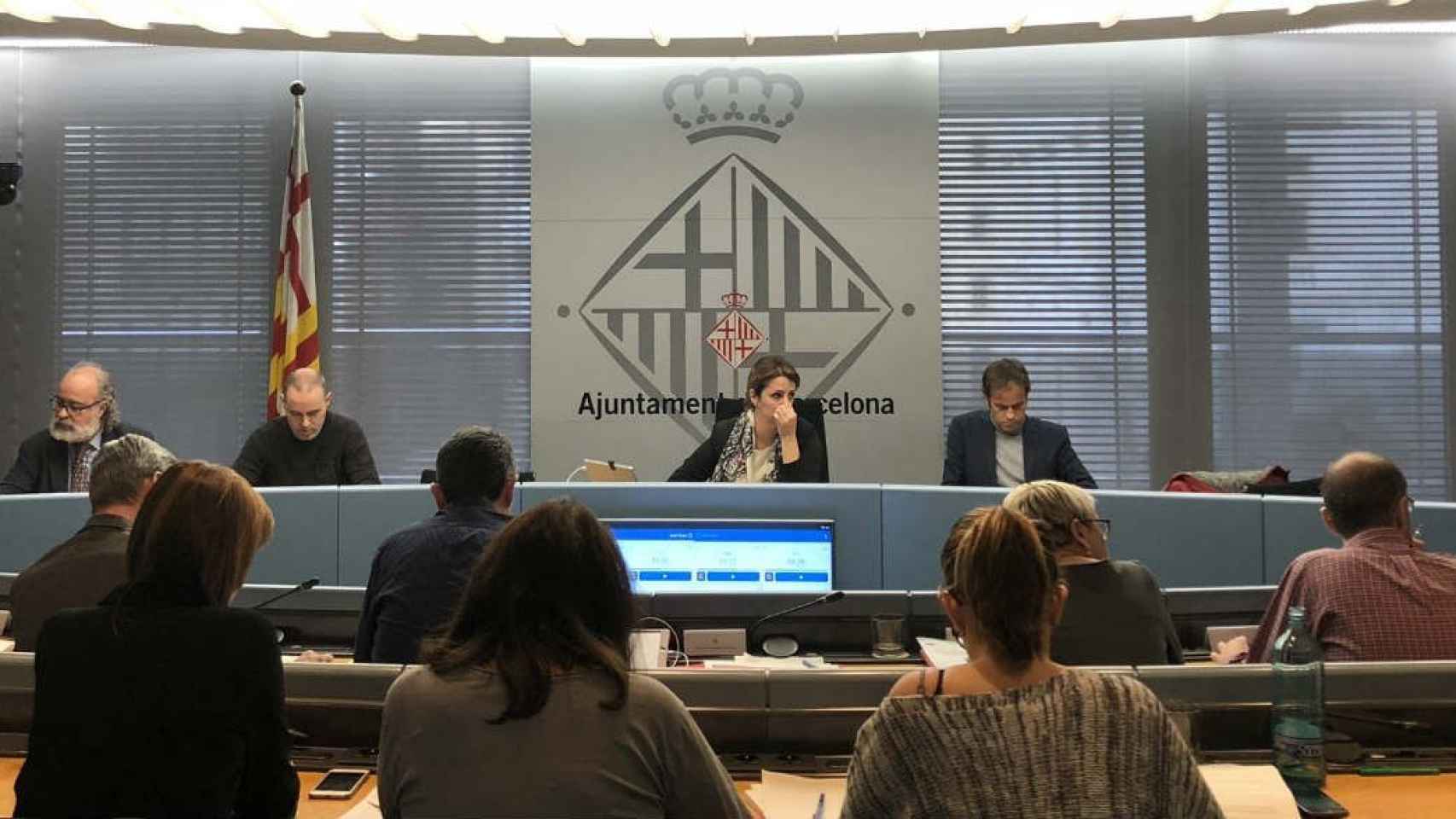 Los miembros de la comisión de Presidencia del Ayuntamiento / EP