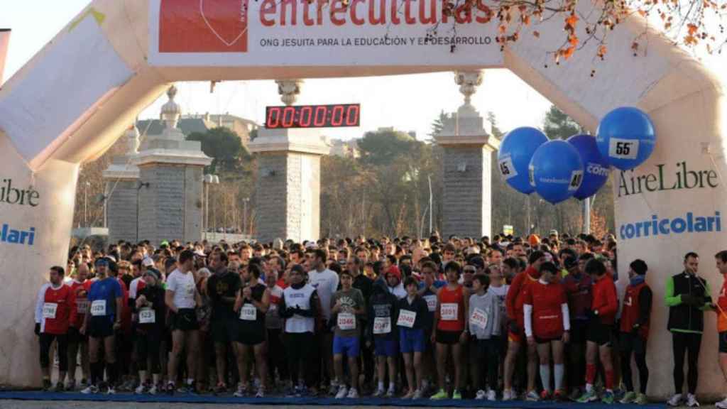 Inicio de una carrera de una edición anterior del evento de Entreculturas