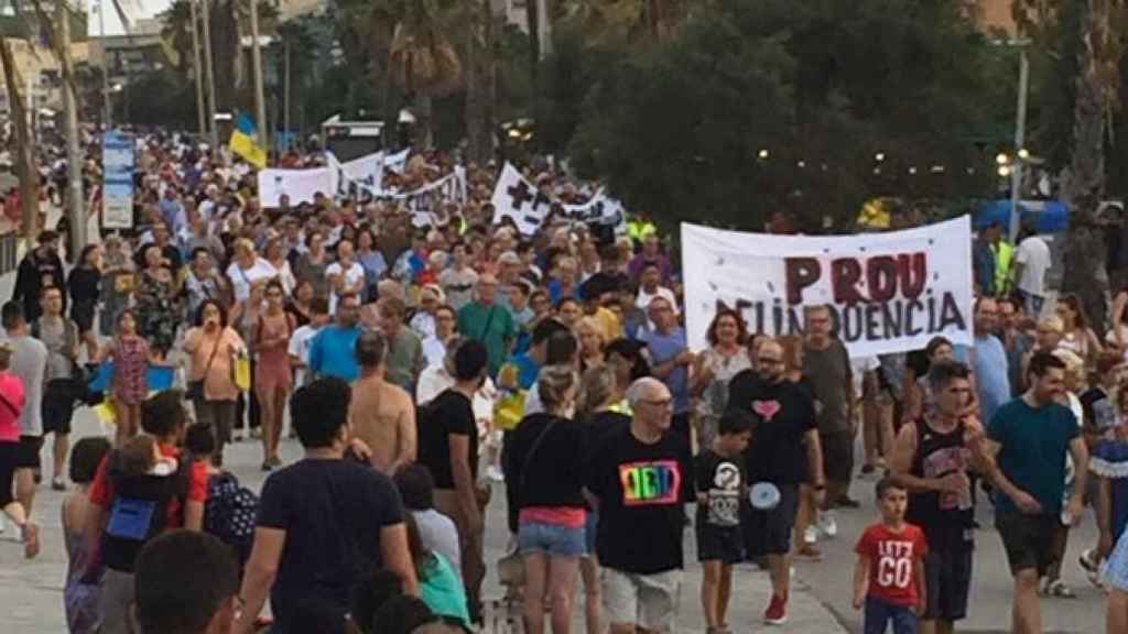 Manifestación del 'Tsunami Vecinal' contra la inseguridad / Archivo