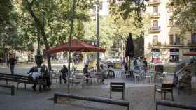 Plaza del Sortidor del Poble-Sec / HUGO FERNÁNDEZ