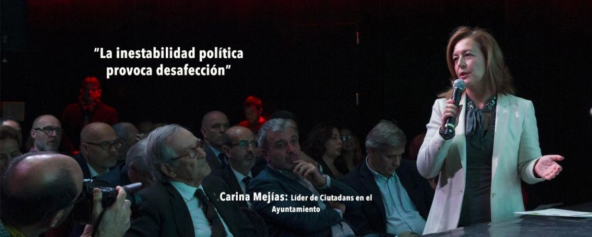Carina Mejías, junto a otros líderes de la oposición / HUGO FERNÁNDEZ
