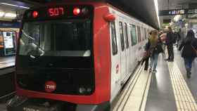 Vista de uno de los andenes del metro de Barcelona / CR