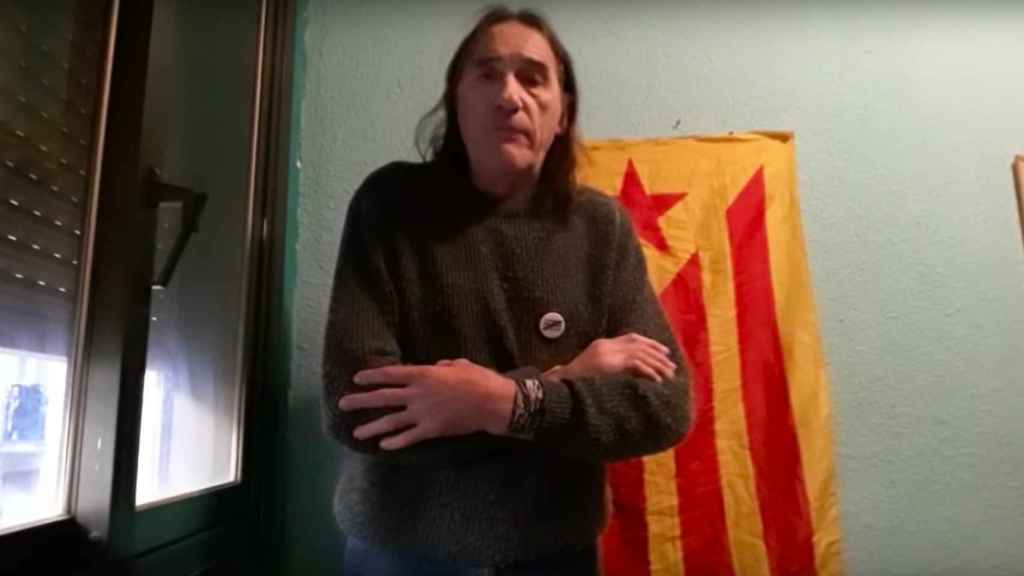 Un momento en el vídeo de Fredi Bentanachs, cofundador de Terra Lliure / YOUTUBE