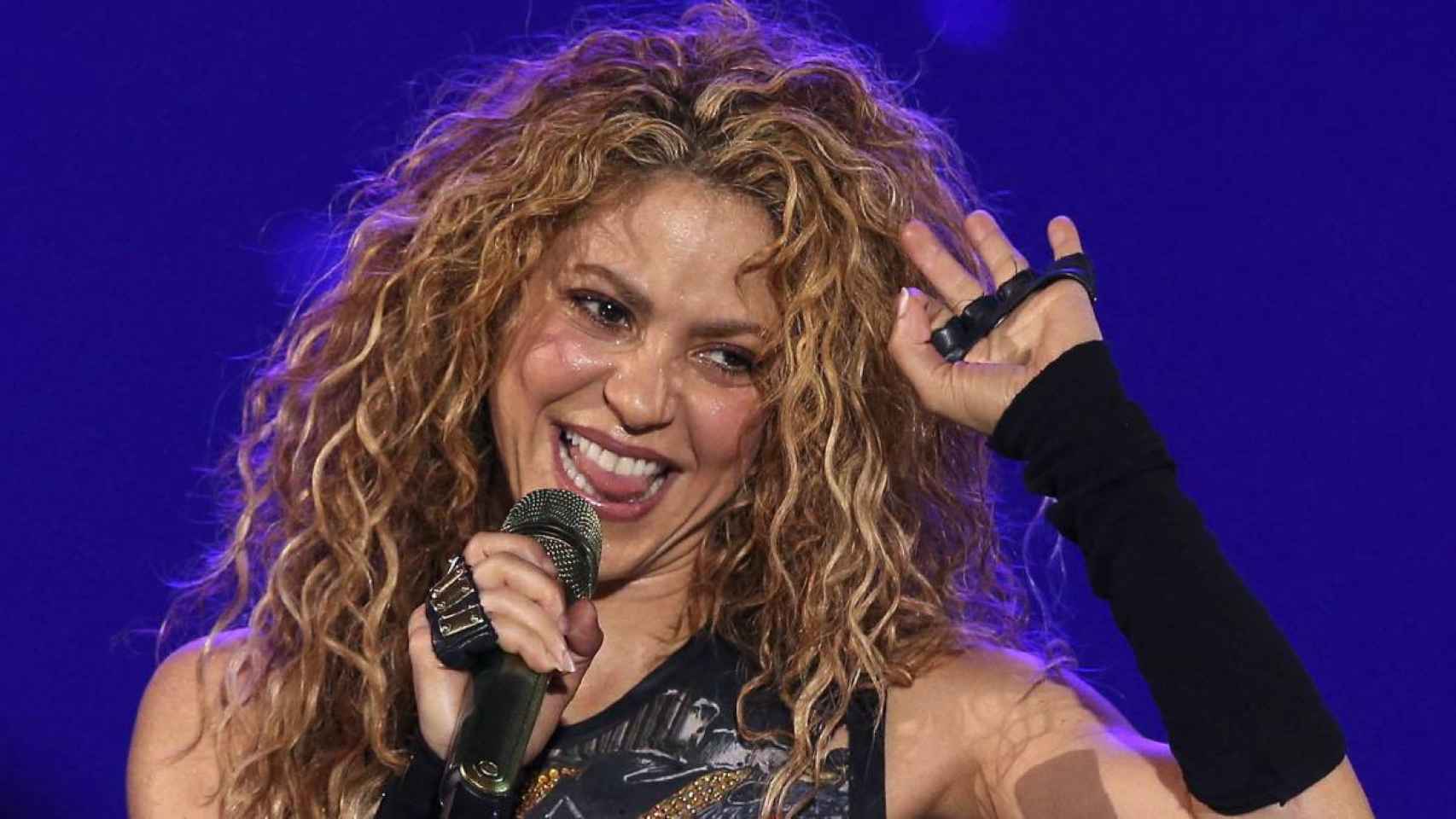 Shakira en uno de sus conciertos / EFE