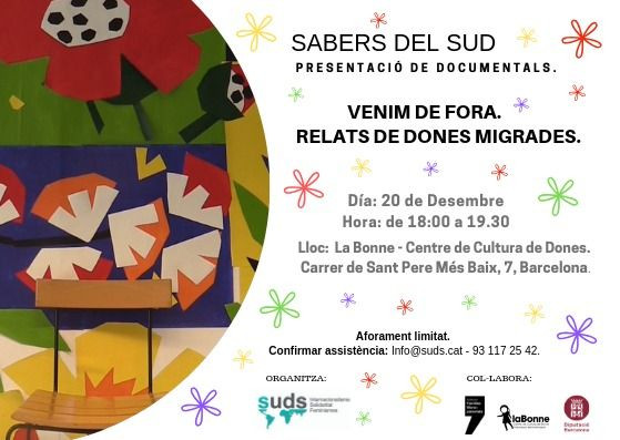 Invitación a la presentación del documental