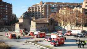 El gobierno de Colau ha recuperado la Torre del Fang gracias a un incendio / HUGO FERNÁNDEZ