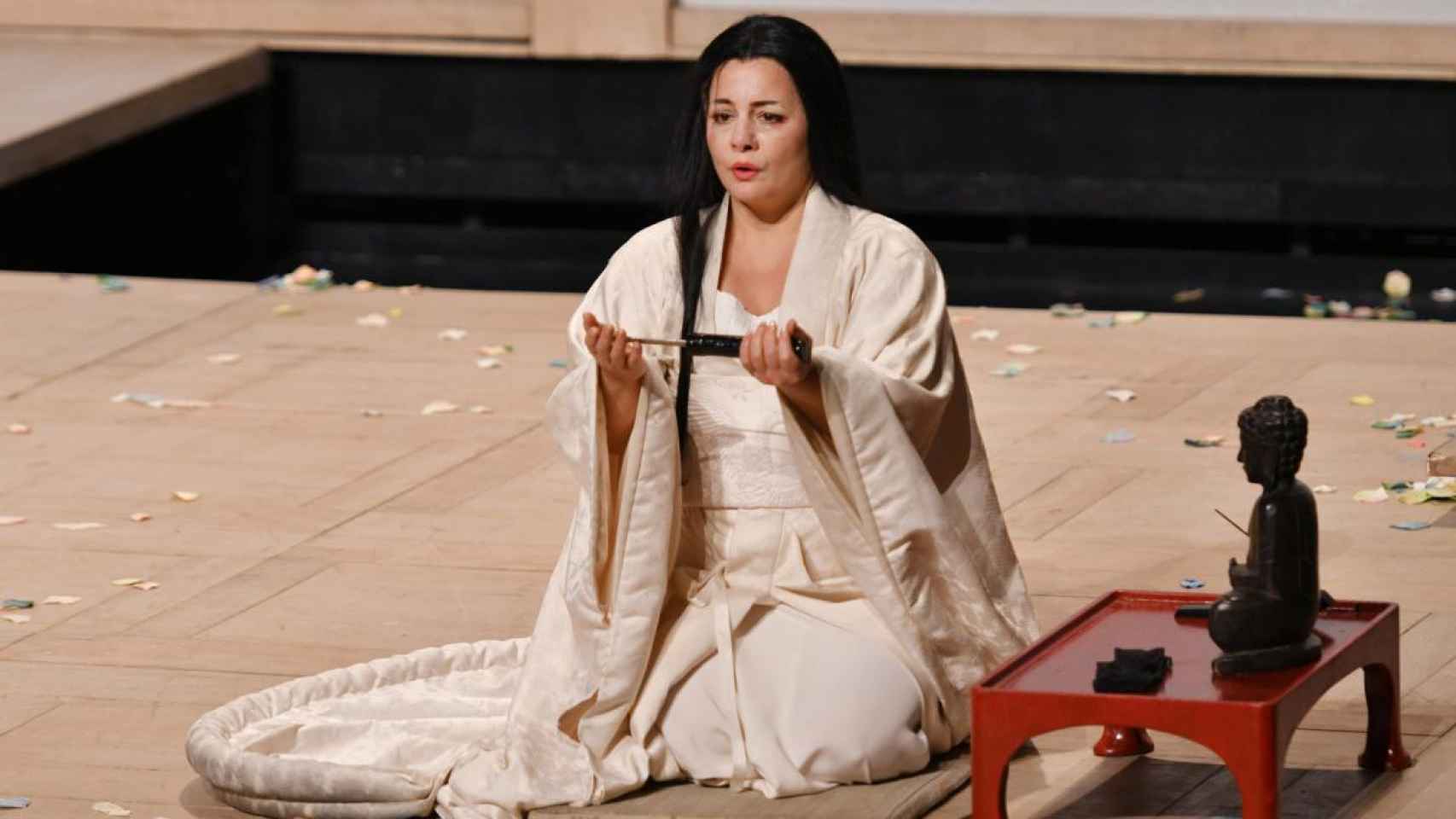 Un momento del montaje de Puccini, 'Madama Butterfly' / A.BOFILL