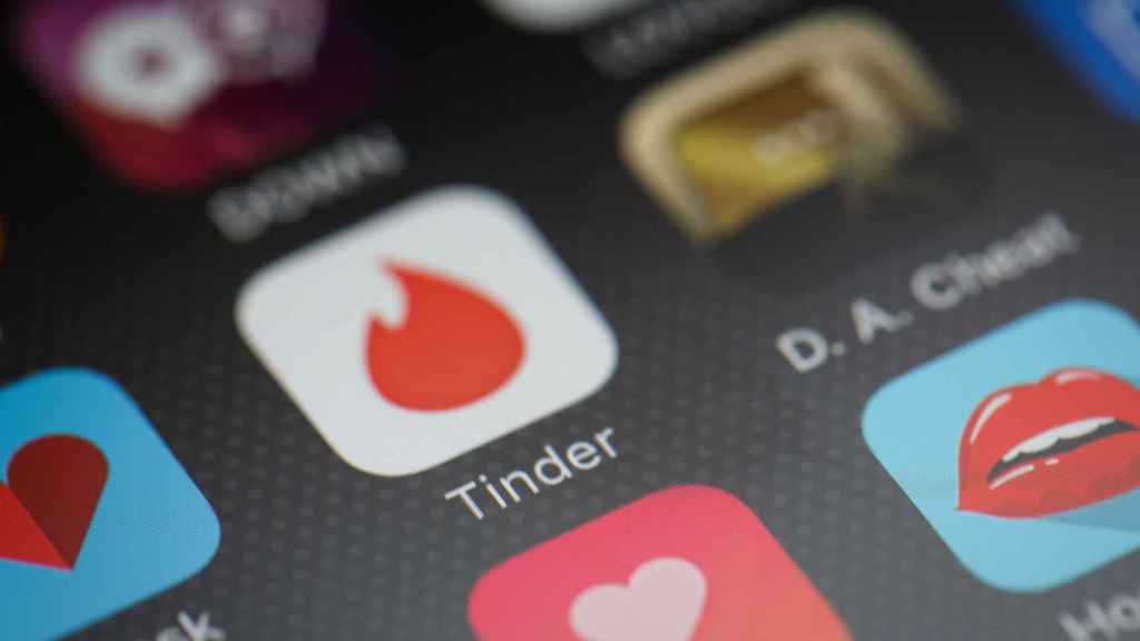 Imagen de archivo de la app de citas Tinder