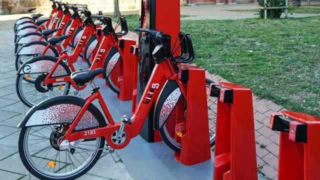 Bicicletas del servicio de Bicing