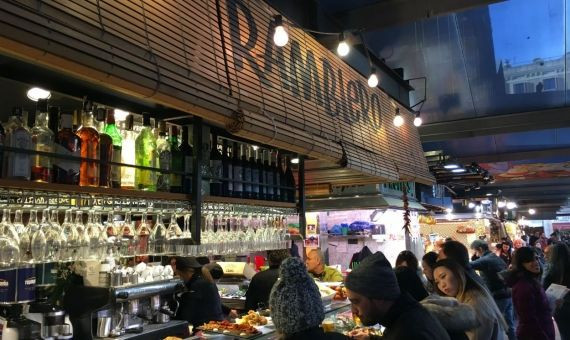 El Ramblero, uno de los restaurantes dentro del mercado / MIKI