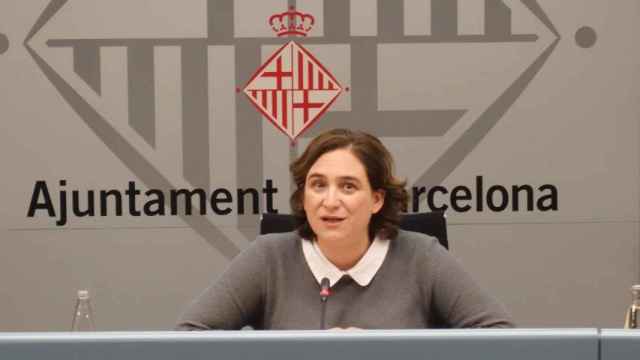Ada Colau, alcaldesa de Barcelona, ha expresado su apoyo a los taxistas