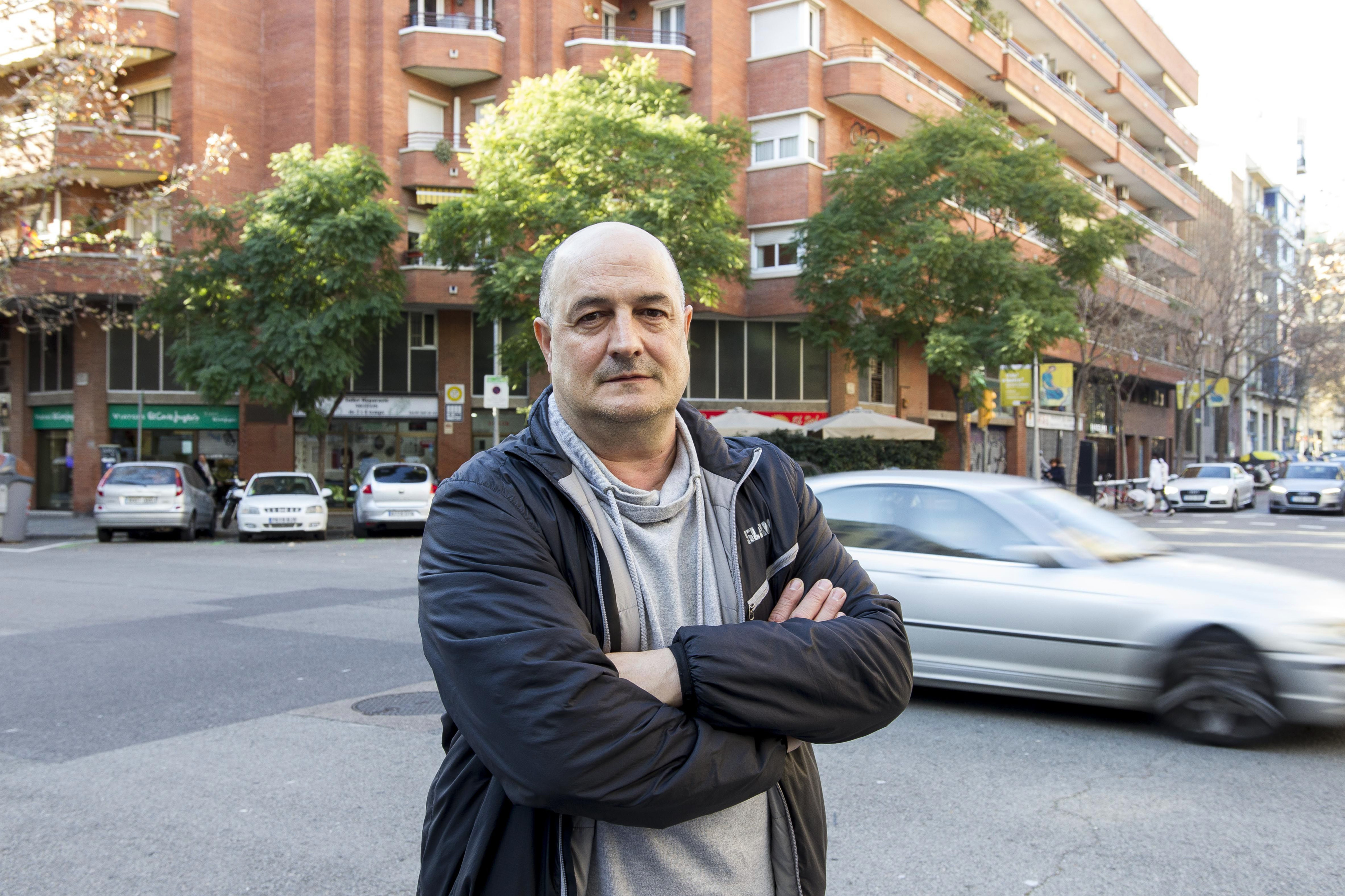 Eugenio Zambrano, representante del sindicato CSIF / HUGO FERNÁNDEZ