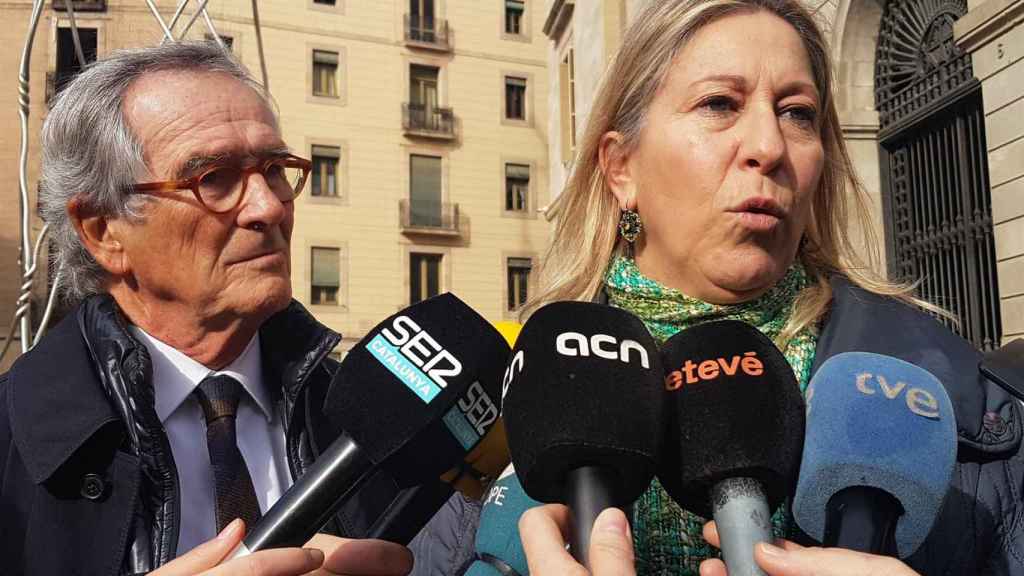 Neus Munté, en la imagen con Xavier Trias  / EUROPA PRESS