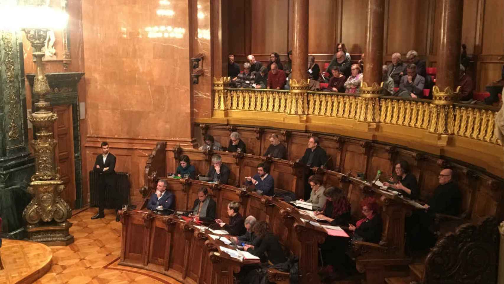 El pleno del Ayuntamiento ha vivido algunos momentos de gran tensión / CR