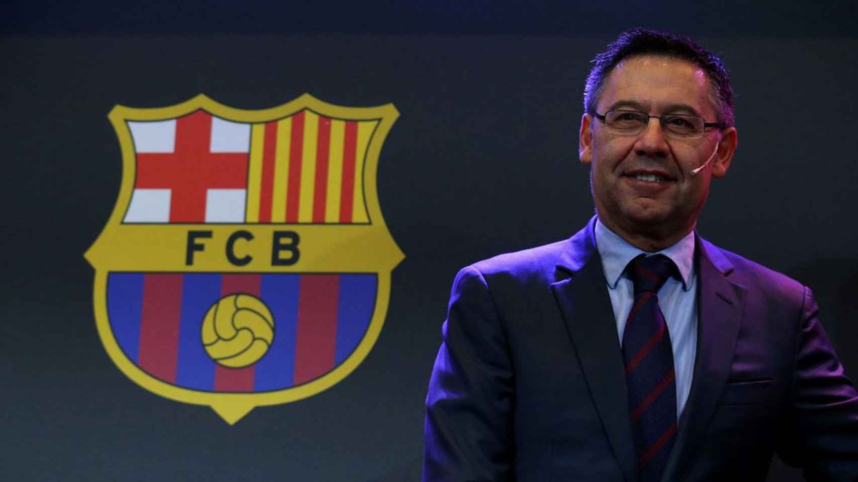 Josep Maria Bartomeu, en un acto institucional como presidente del FCBarcelona / EFE