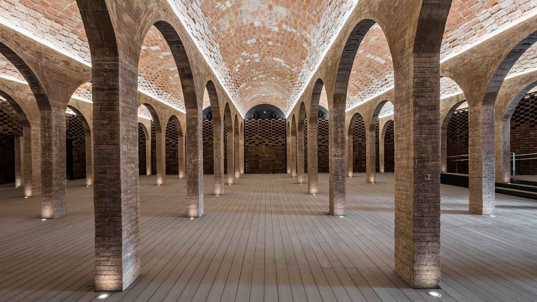 La sala hipóstila del depósito del Rei Martí en Sarrià-Sant Gervasi / MA