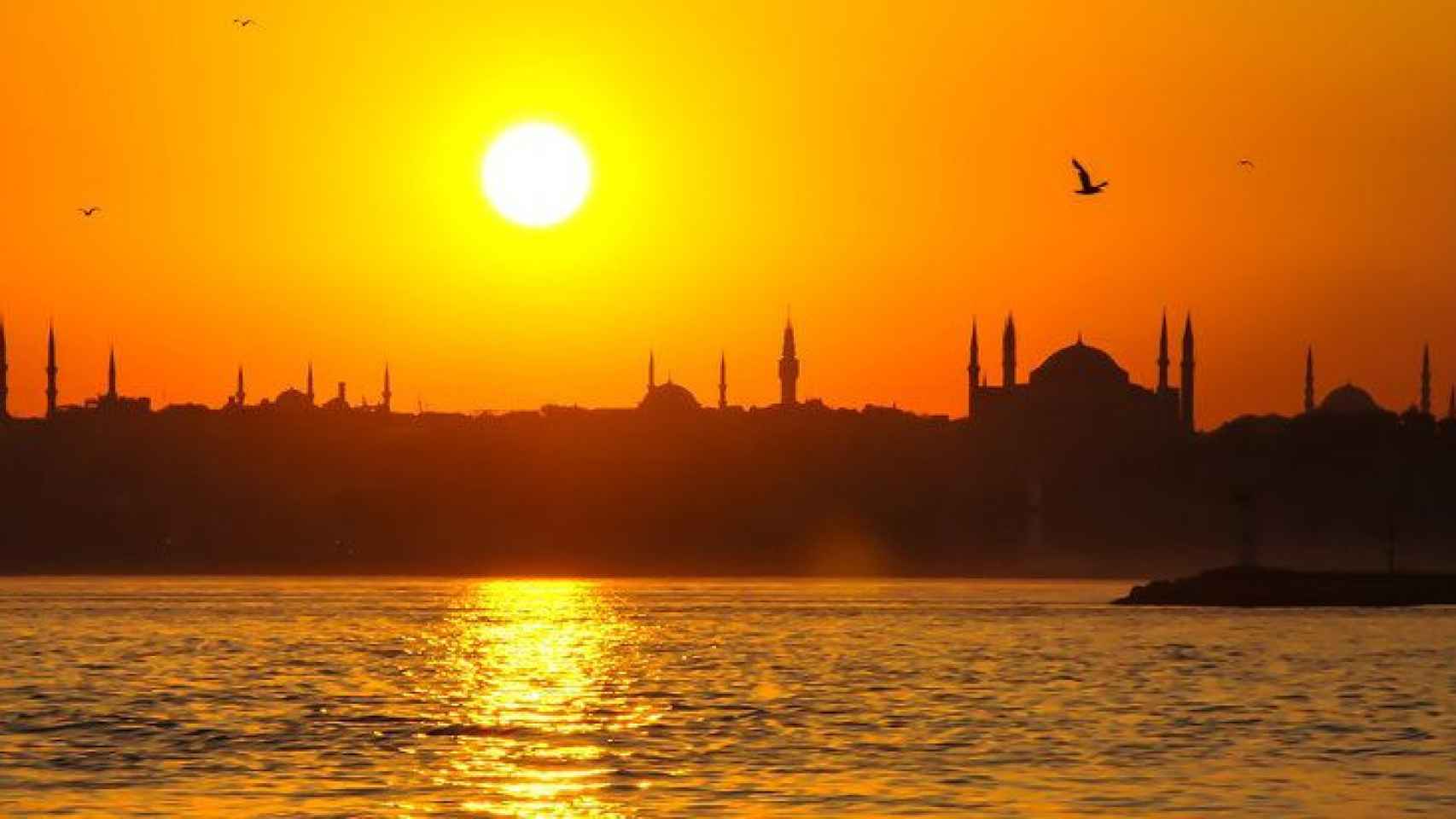 atardecer en estambul