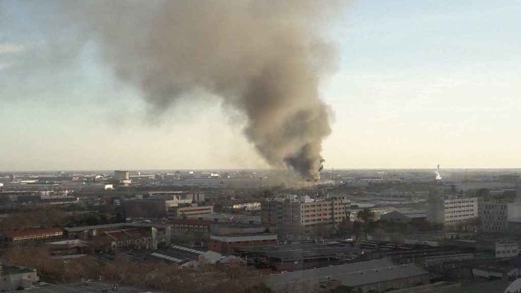 Incendio en una de las plantas de Seat de Martorell