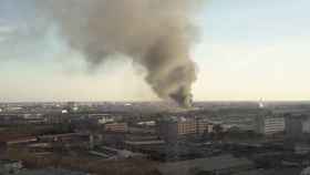 Incendio en una de las plantas de Seat de Martorell