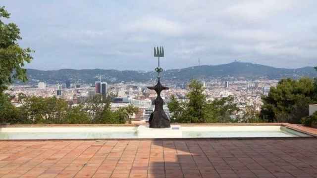 Vistas de Barcelona desde Montjuïc / FUNDACIO MIRO