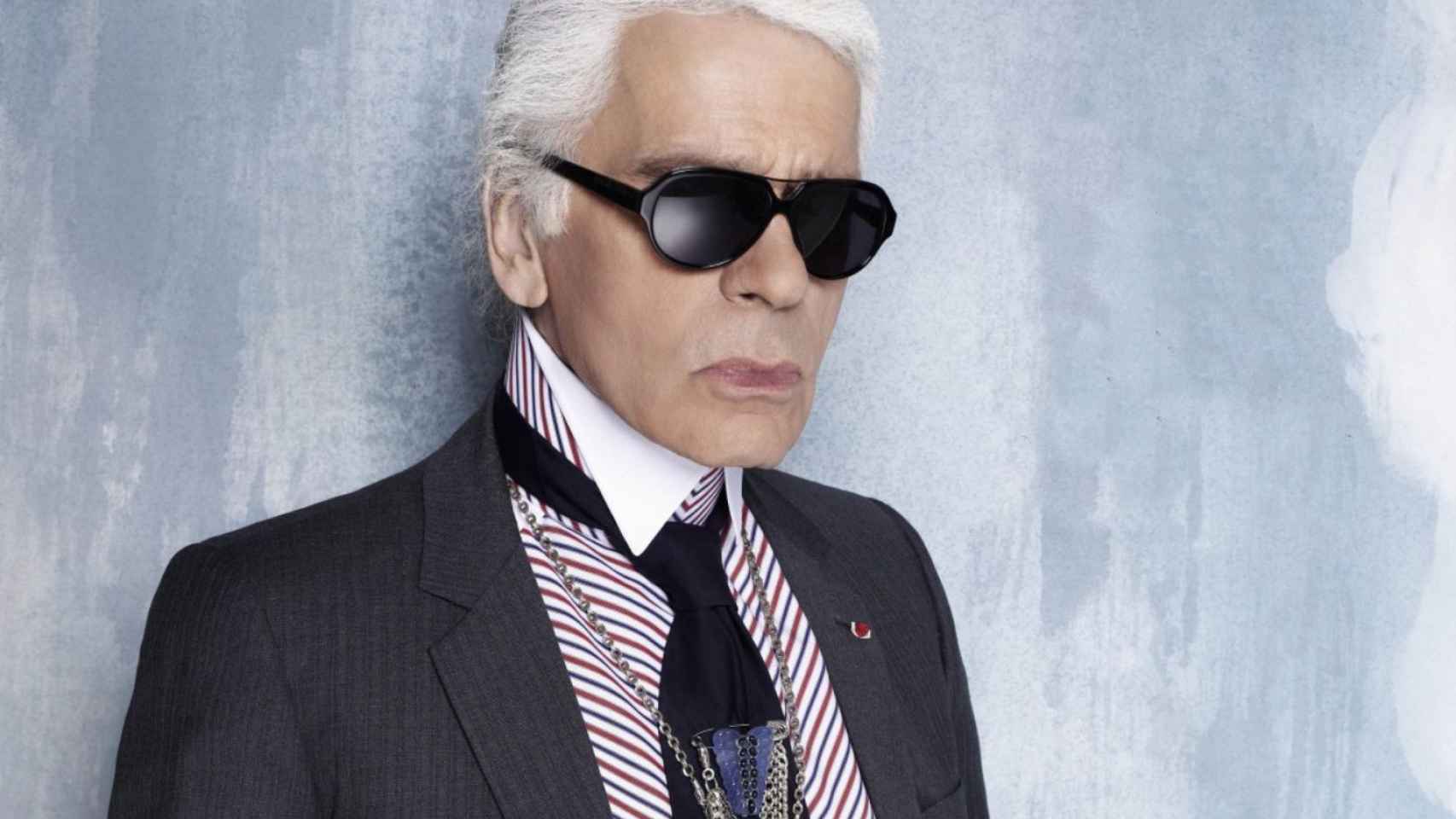 El diseñador Karl Lagerfeld