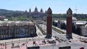 La avenida Maria Cristina será peatonal en 2029 / FERRAN CORNELLÀ