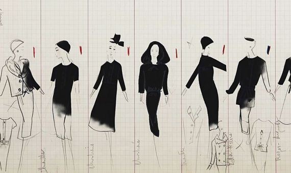 Les dessins de Christian Dior