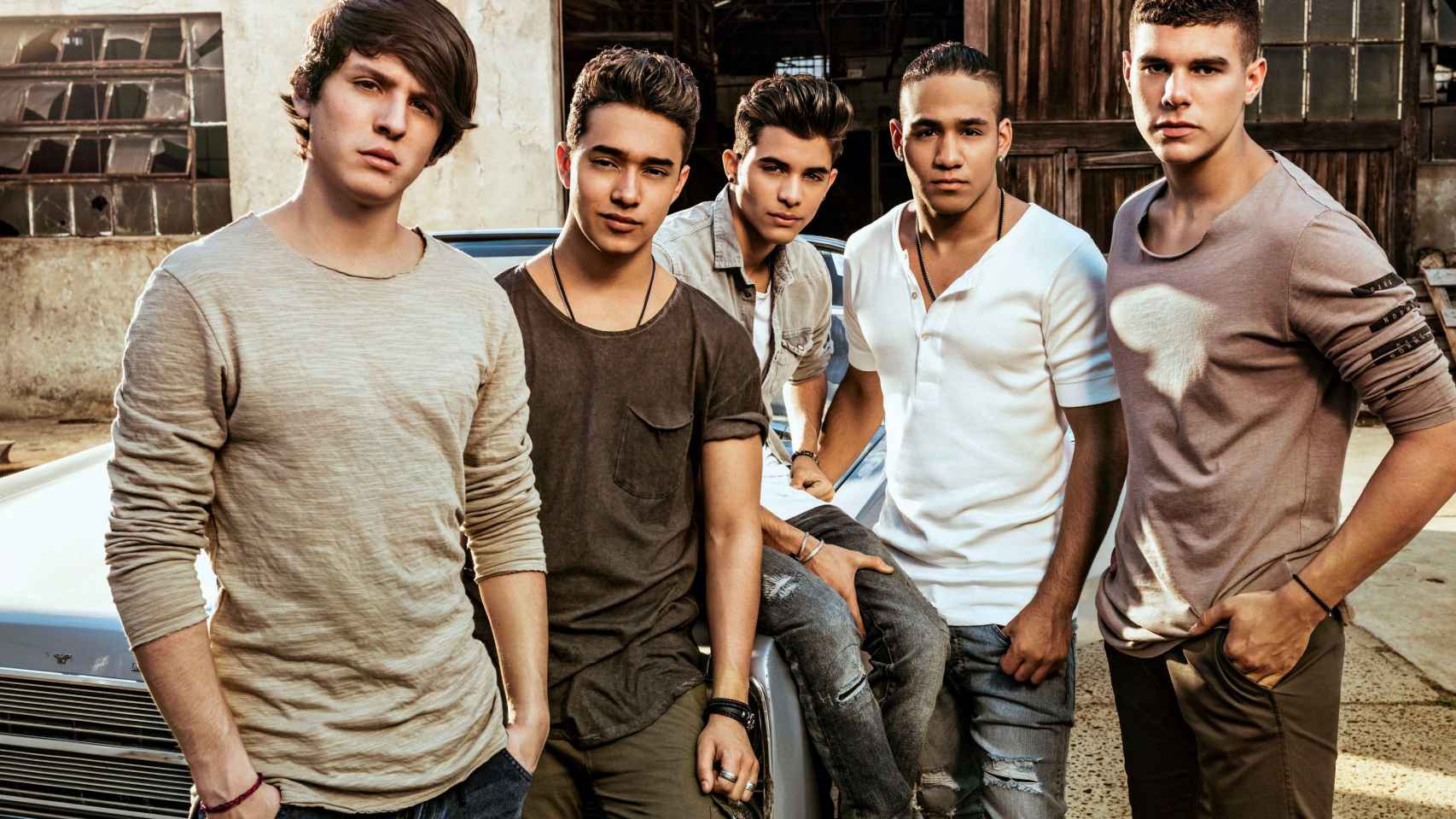 Componentes del grupo CNCO / CNCO