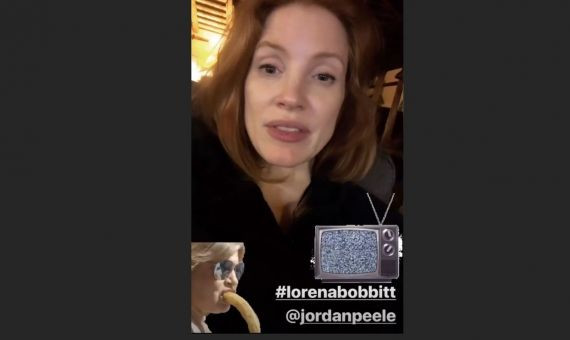 'Instagramstories' de la actriz Jessica Chastain / INSTAGRAM