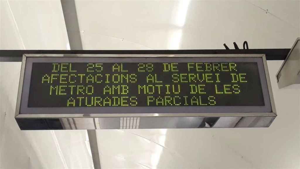 La huelga de Metro ha afectado a miles de pasajeros