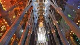 Interior de la Sagrada Familia