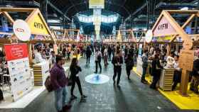 Una imagen del salón 4YFN del Mobile World Congress (MWC)