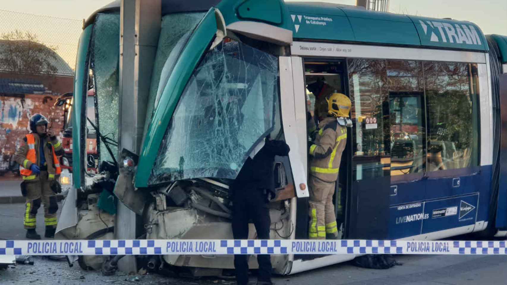 El Trambesòs ya ha sufrido varios accidentes / HUGO FERNÁNDEZ