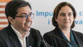 Ada Colau y Gerardo Pisarello en una imagen de archivo / AJ. DE BCN