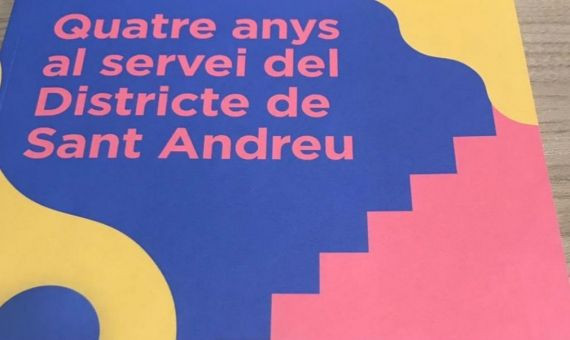 Opúsculo repartido por el Ayuntamiento en el distrito de Sant Andre