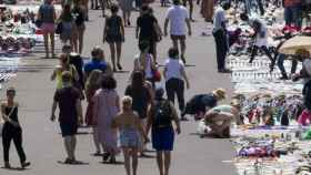 Los manteros se sienten muy cómodos en Barcelona con Ada Colau como alcaldesa