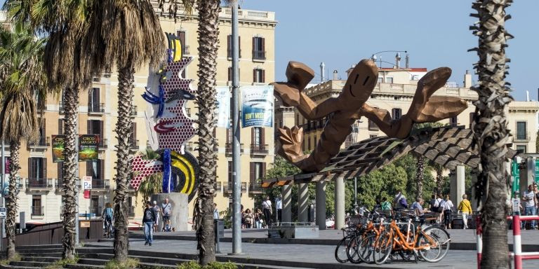 Zona del Moll de la Fusta del Port Vell en Barcelona / HUGO FERNÁNDEZ