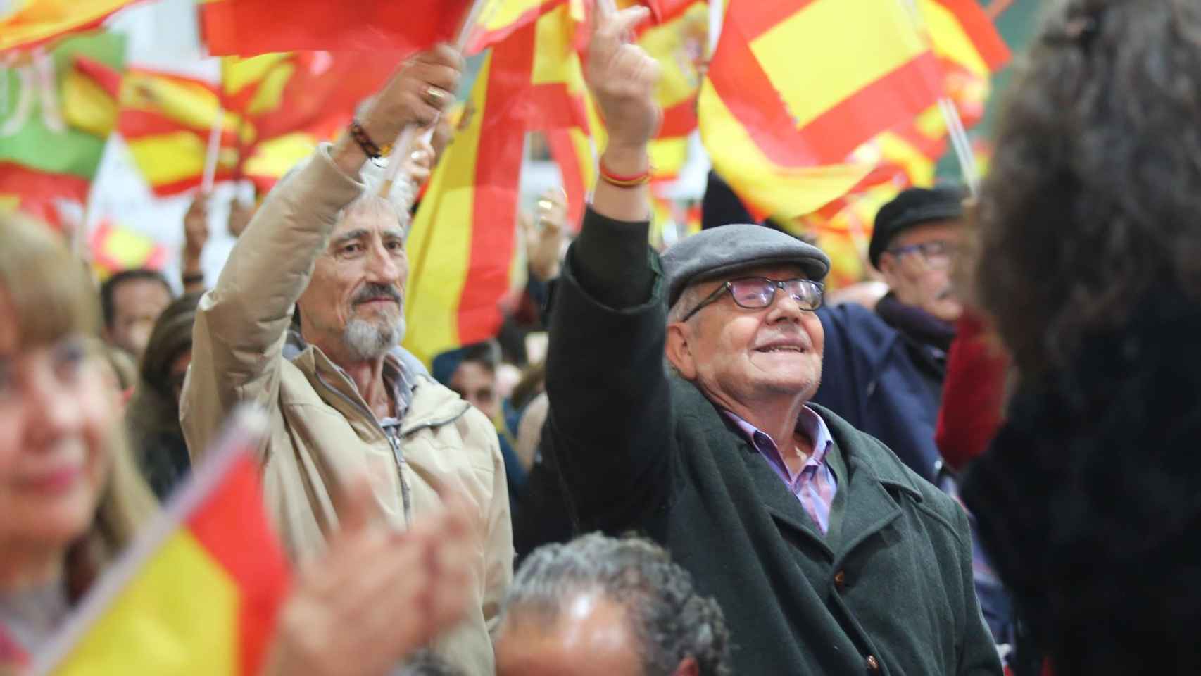 Vox se concentra en Barcelona tras la negativa de Colau / EP