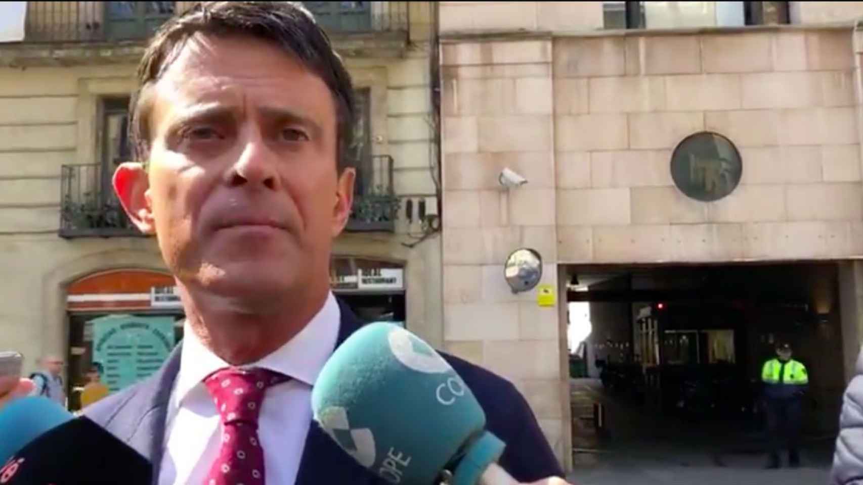 Manuel Valls ha criticado la política de seguridad de Ada Colau / @manuelvalls