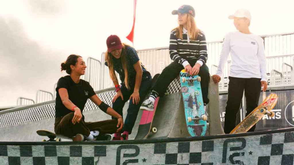 Skaters profesionales en la campaña 'Vanguards' / VANS