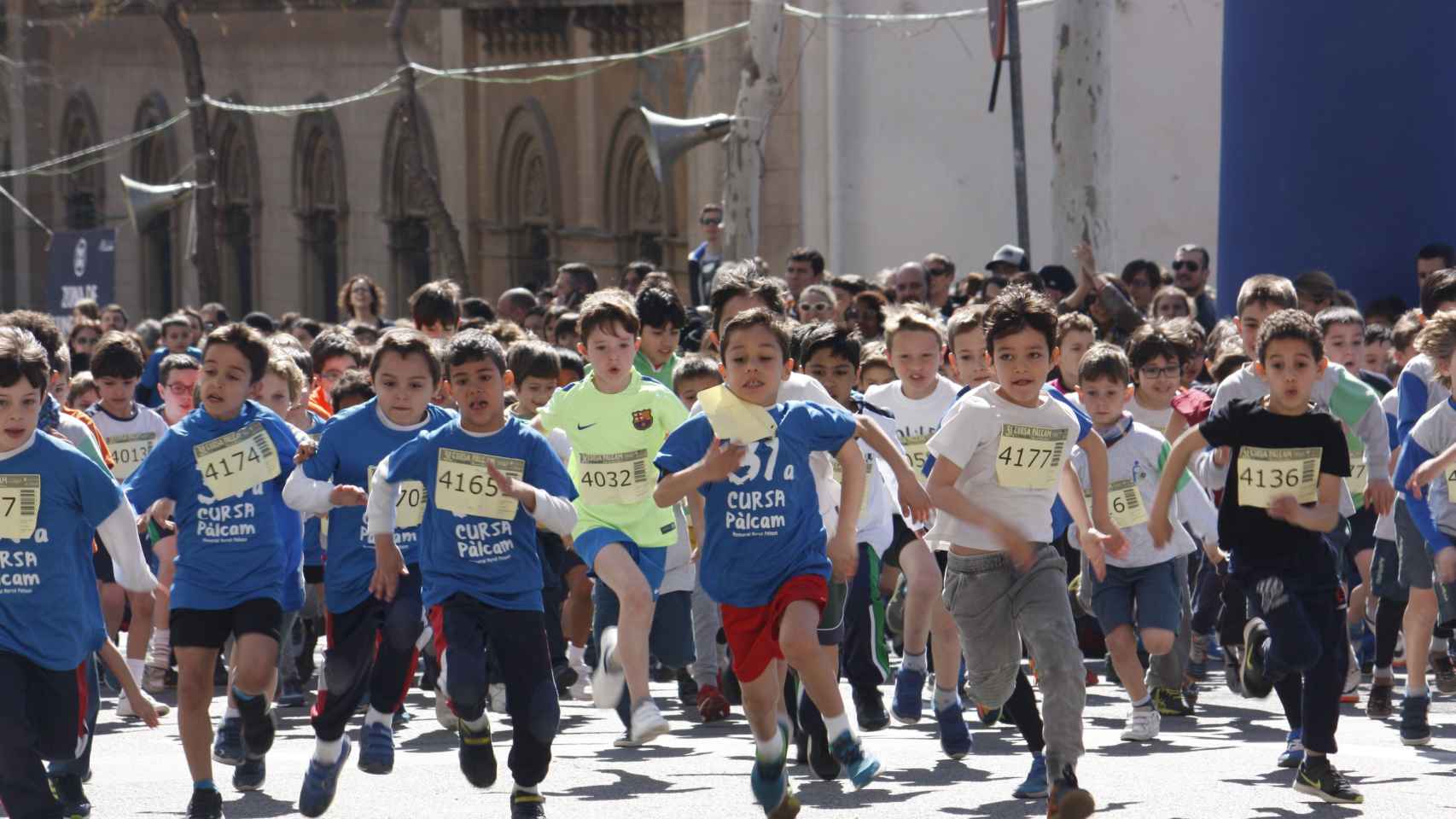 Una de las carreras de la pasada edición de la Cursa Pàlcam / ESCOLA PÀLCAM