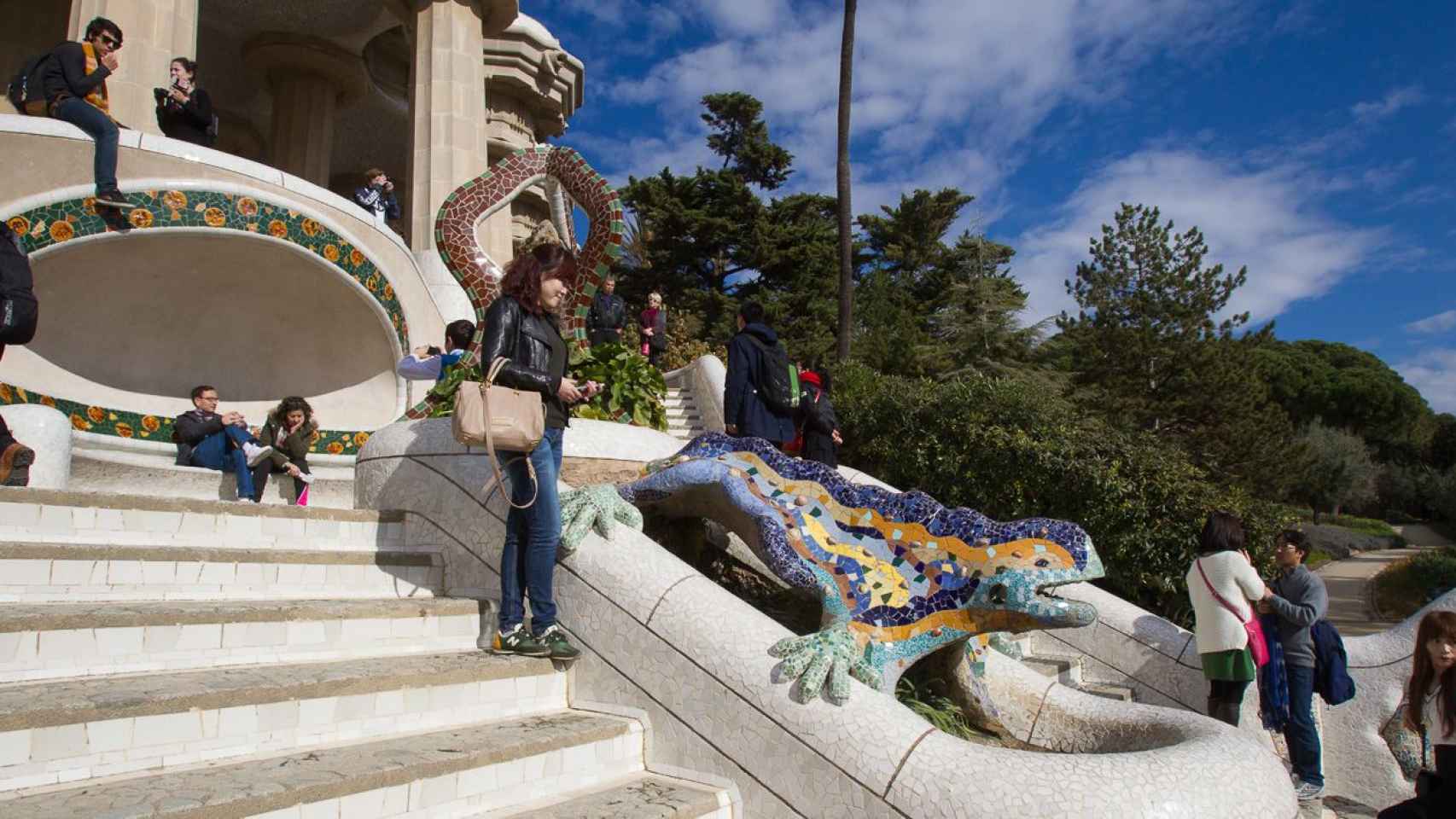 El Park Güell ofrece wifi gratis / AYUNTAMIENTO BARCELONA