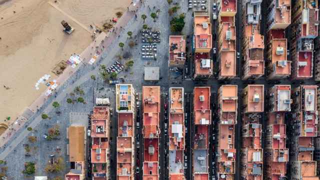 'Barcelona from above' es el proyecto del fotógrafo húngaro Márton Mogyrósy / Márton Mogyrósy