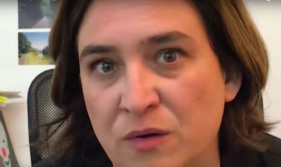 Imagen de la alcaldesa en el vídeo