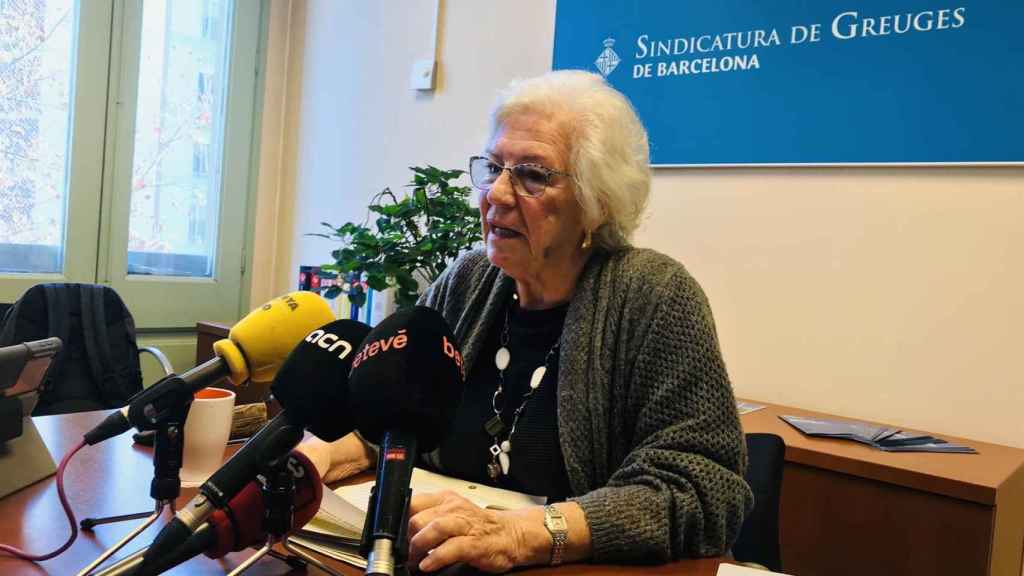 La síndica de Barcelona, Maria Assumpció Vilà / EUROPA PRESS