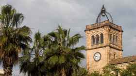 La torre de la Universitat de Barcelona (UB) donde se encuentran las campanas centenarias / EFE