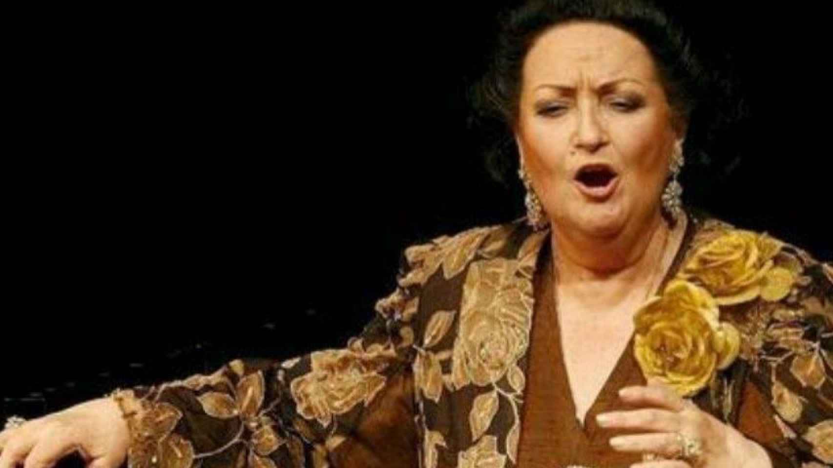 Montserrat Caballé ha sido homenajeada este viernes en Barcelona / EFE